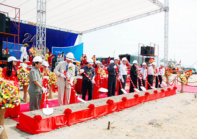 Tổ chức Lễ khởi công tại Bình Phước