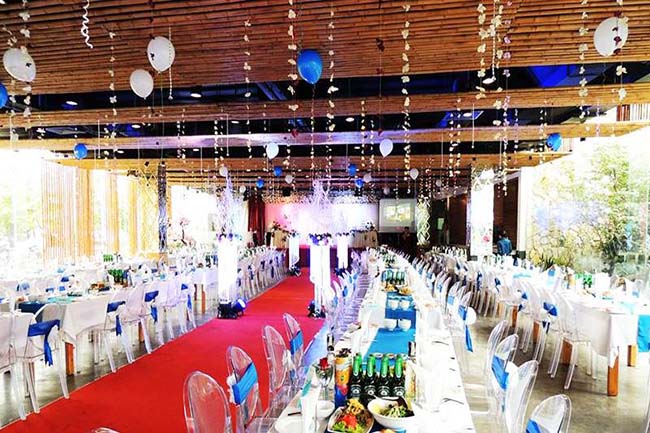 dia diem to chuc su kien nha hang Aquaria ha noi vietwind